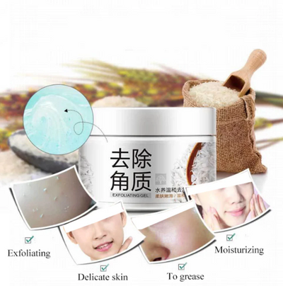 Bioaqua Brightening & Exfoliating Rice Gel Face Scrub