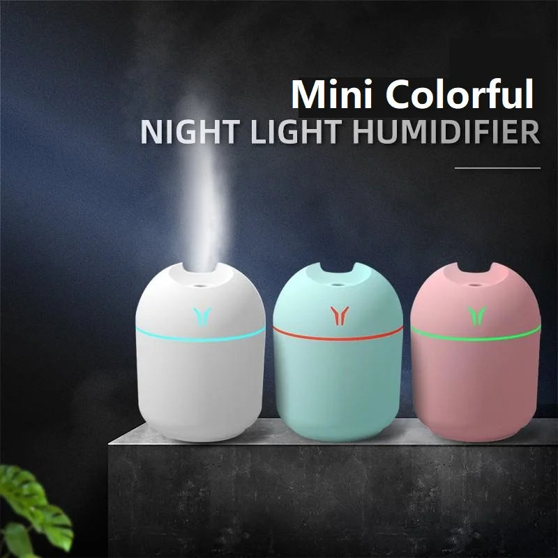 Portable USB Mini Humidifier with Cool Mist