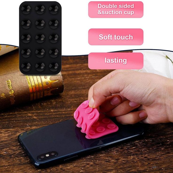 Silicone Suction Cup Mobile Holder (Random color)
