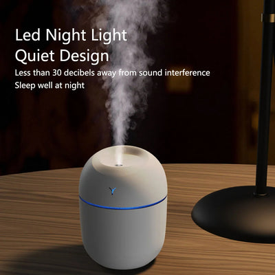 Portable USB Mini Humidifier with Cool Mist