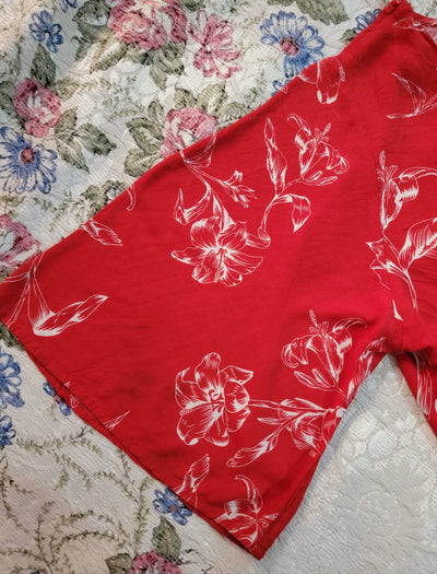RED SUMMER TOP (Online or Prepaid payment only)