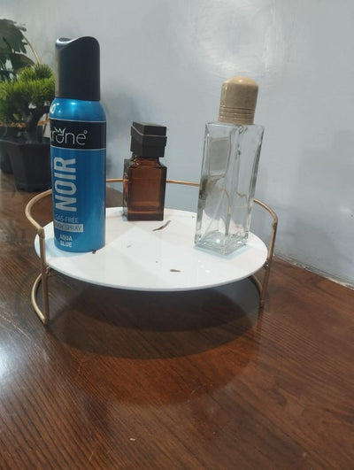 Round Cosmetics Shelf organizer